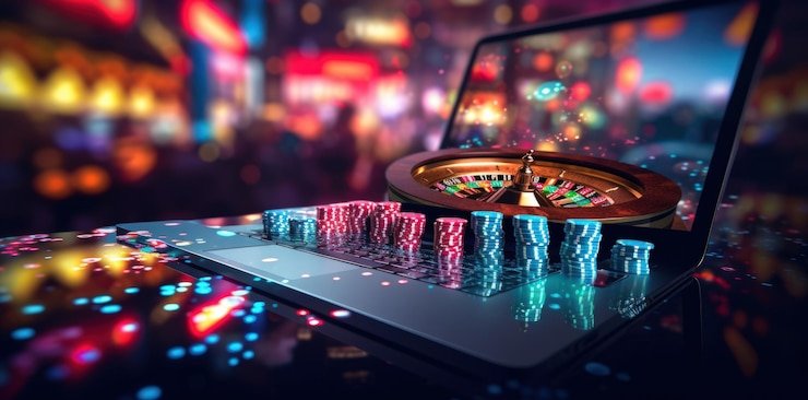 Dashboard permainan slot dengan pilihan kategori dan panduan aturan